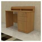 Study Table With 3 Drawer